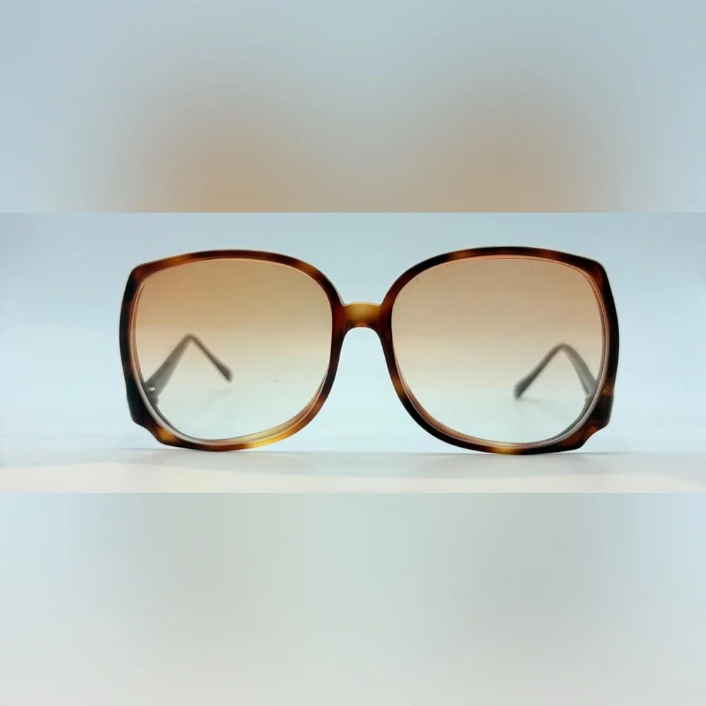 Vintage Tortoise Oval Oversized Sunglasses Frames Only
